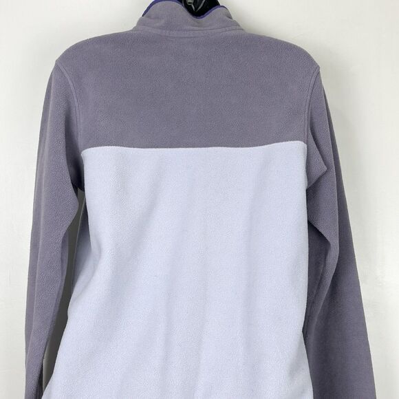 Patagonia Women’s Synchilla Snap T Fleece Pullover Size S Purple Lilac - Picture 12 of 15